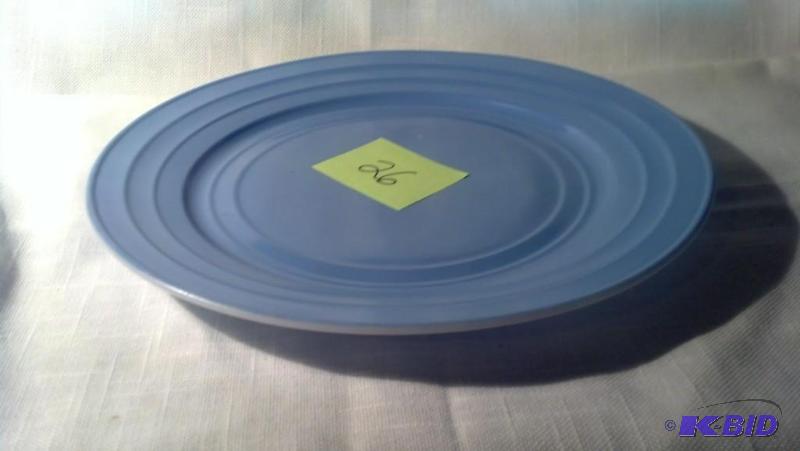 MODERNTONE, 8 78&quot DINNER PLATE, BLUE IN...