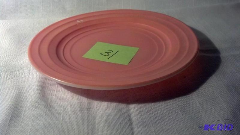 MODERNTONE, PLATE 6 34 IN SHERBET, PASTEL PI...