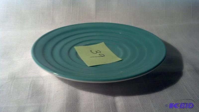 MODERNTONE, SAUCER, GREEN IN COLOR...