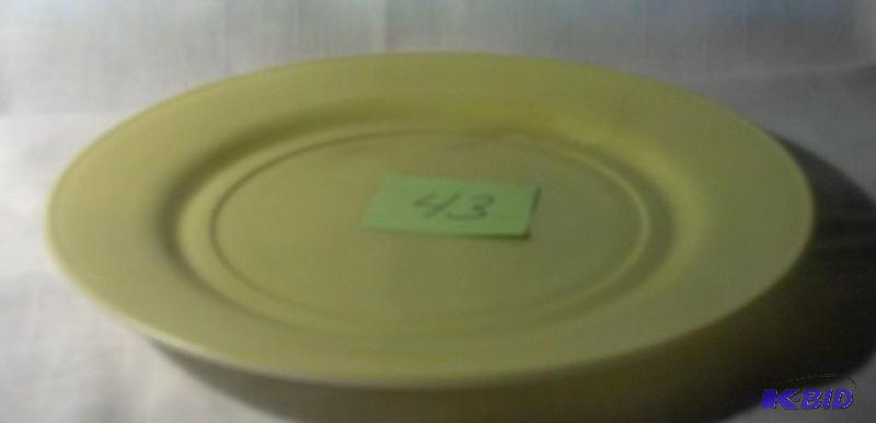OVIDE, 9&quot DINNER PLATE, CHARTRUESE IN CO...