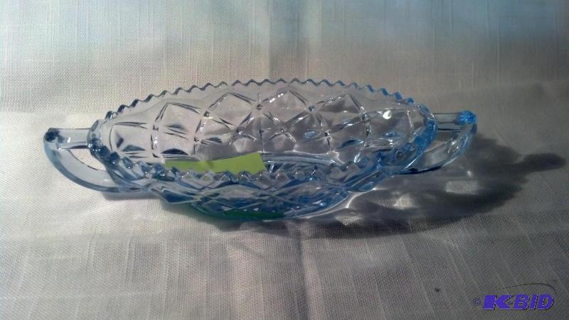LITTLE JEWEL, 6 12&quot PICKLE DISH 2 HANDL...