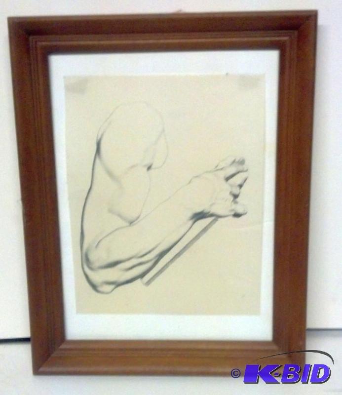 Picture as shown-Hand Drawn Sketch 14 X 16...