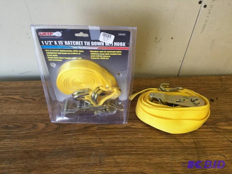 lot 20 image: Ratchet Straps