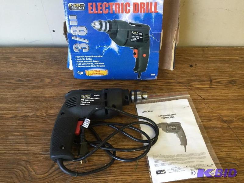 lot 22 image: Electric Drill
