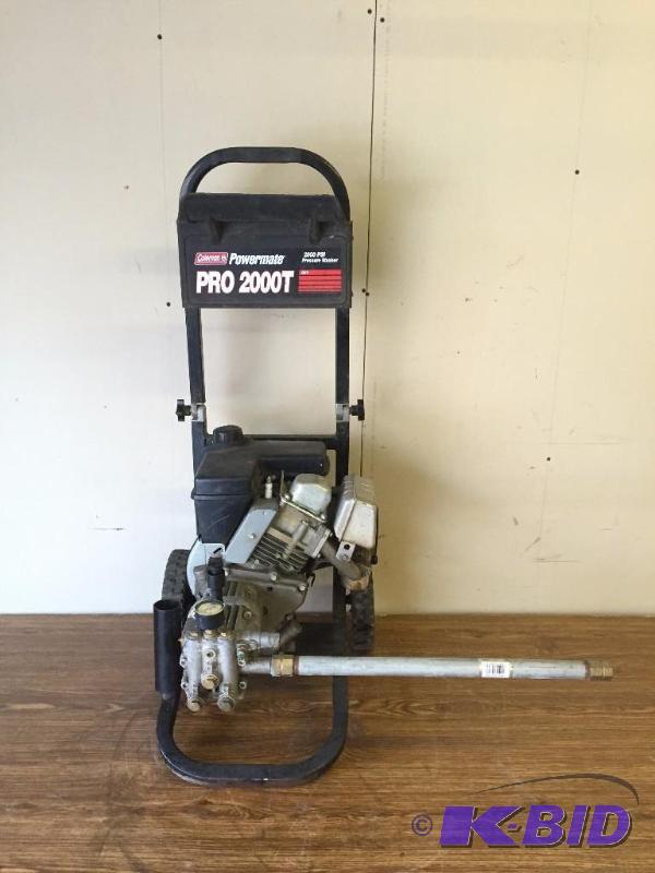 lot 6 image: Coleman Pressure Washer