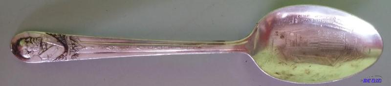 Set of 4 Silverplated Presidential Spoons....