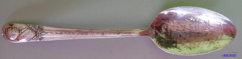 Set of 4 Silverplated Presidential Spoons....