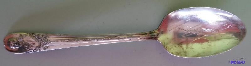 Set of 4 Silverplated Presidential Spoons....