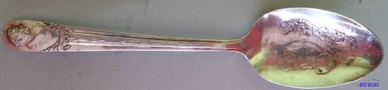 Set of 4 Silverplated Presidential Spoons....