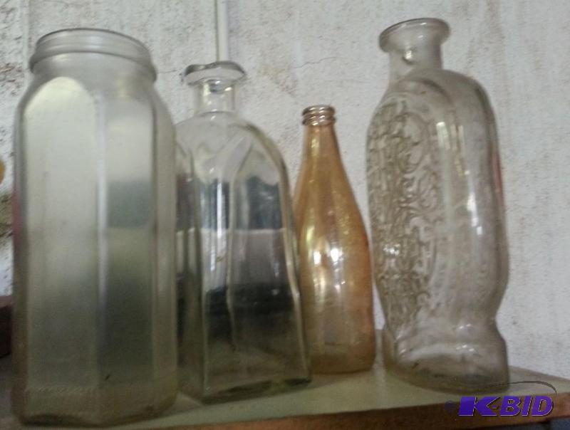 Lot of vintage bottles as shown...