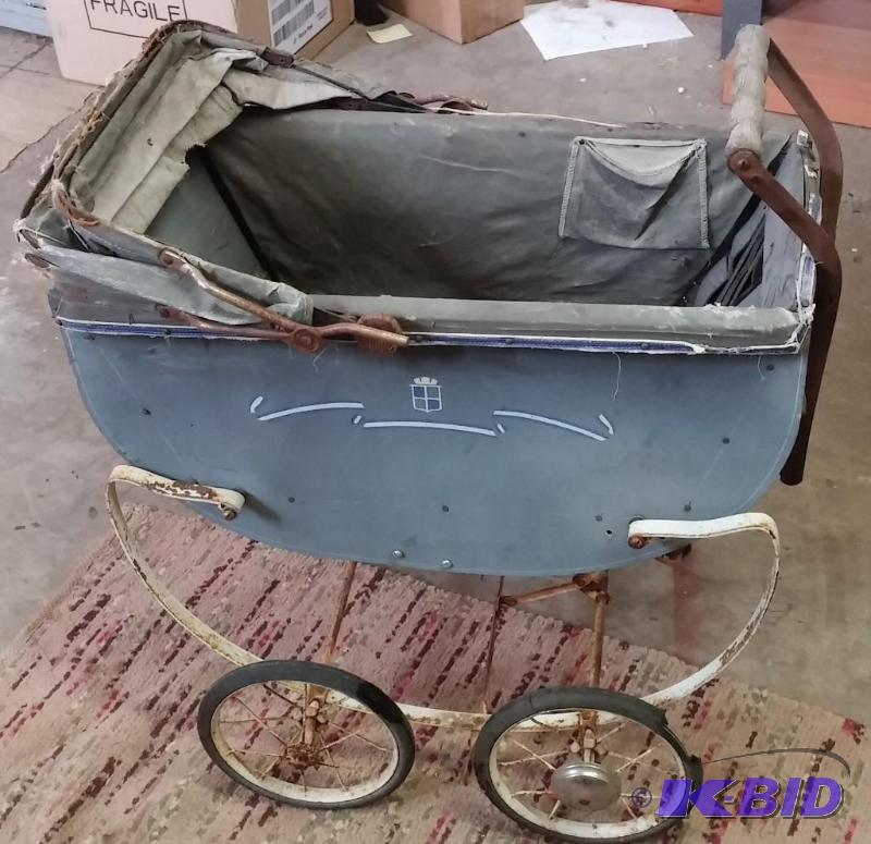 Vintage Baby Buggy, in overall good shape and...
