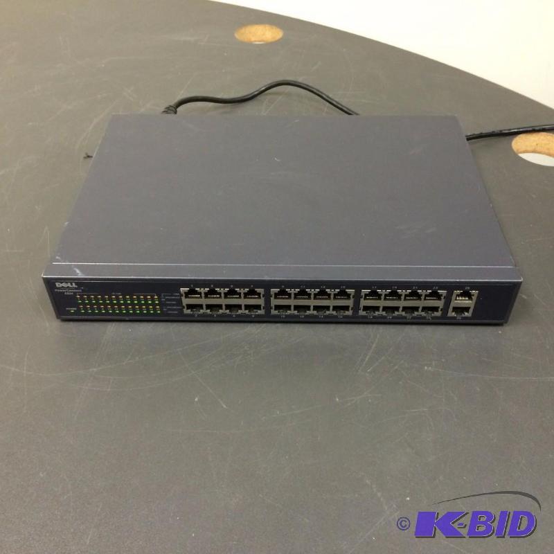 lot 11 image: Dell PowerConnect 2324 24-Port Ethernet Switc...