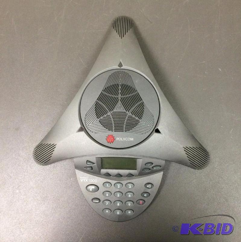 lot 13 image: Polycom Soundstation VTX1000 Base Only Unit...