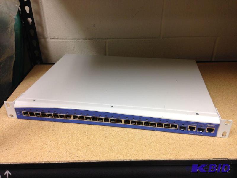 lot 39 image: Adtran NetVanta 1224STRPWR Part Number 12005...