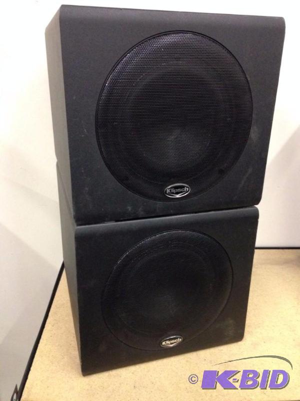 lot 45 image: Lot of (2) Klipsch Promedia GMX A-2.1 Audio S...