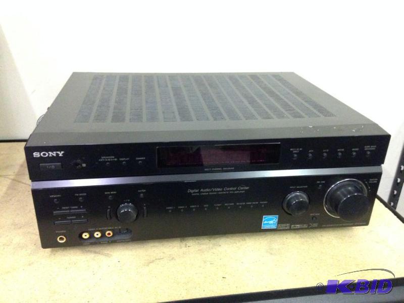lot 48 image: Sony 7.1 Channel AV Suround Sound Receiver ...