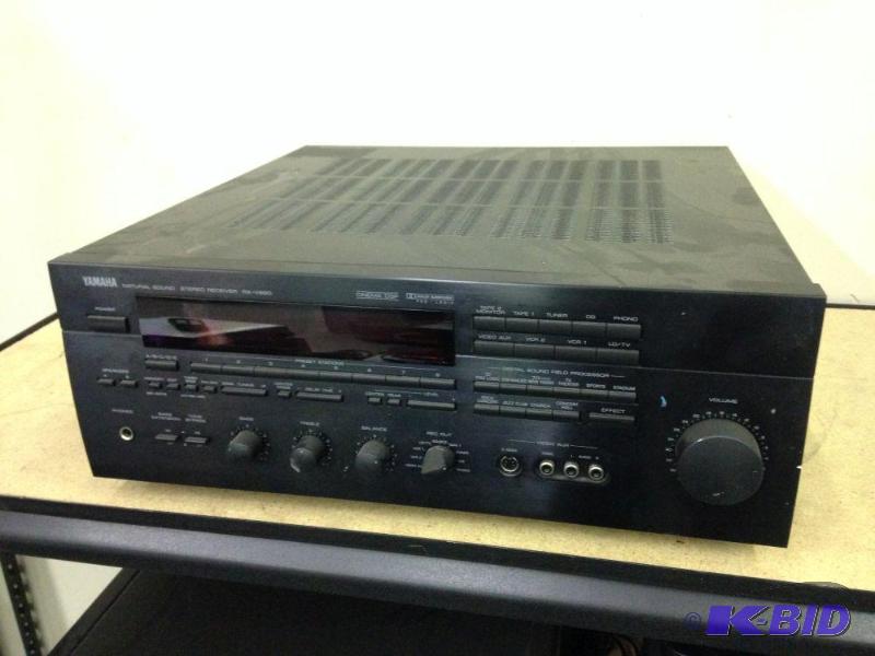lot 55 image: Yamaha Natural Sound Stereo Receiver Model R...