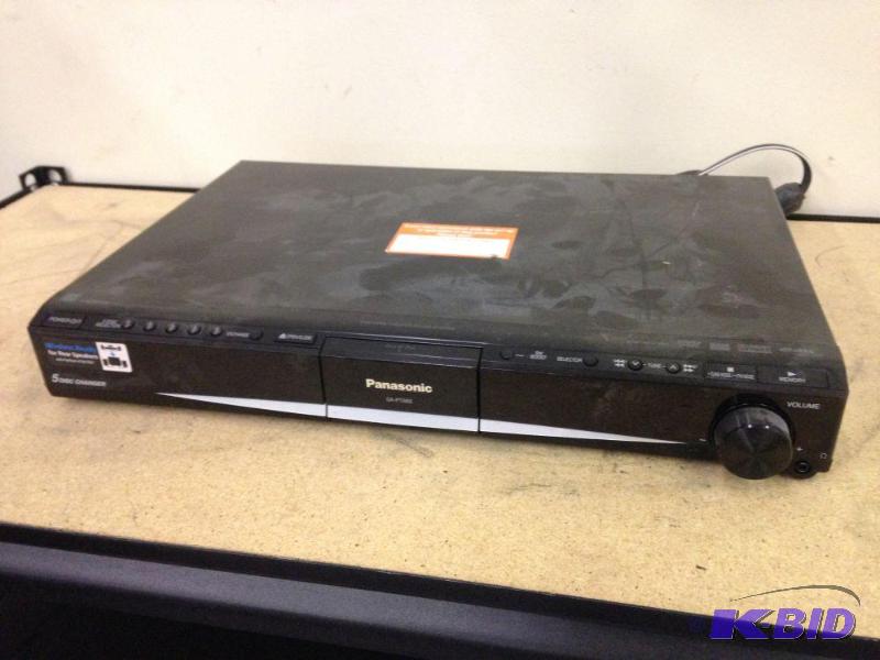 lot 63 image: Panasonic DVD Home Theater Sound System Mode...