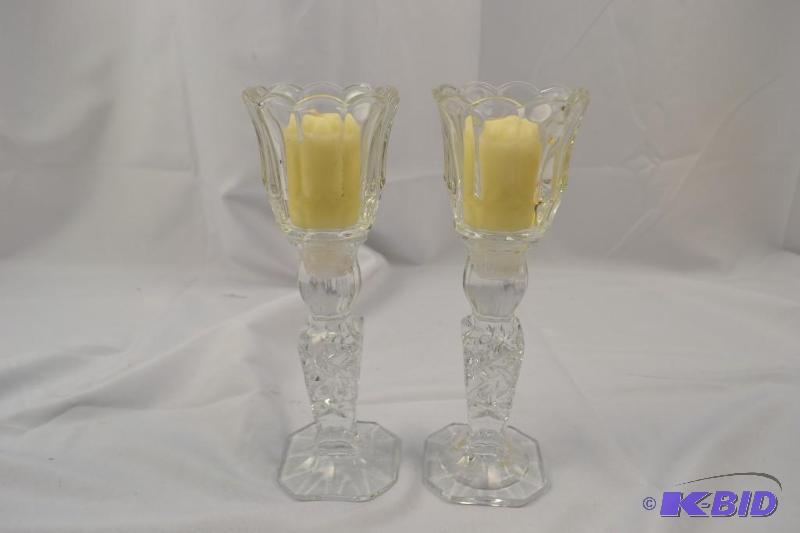 Pair Candle Holders