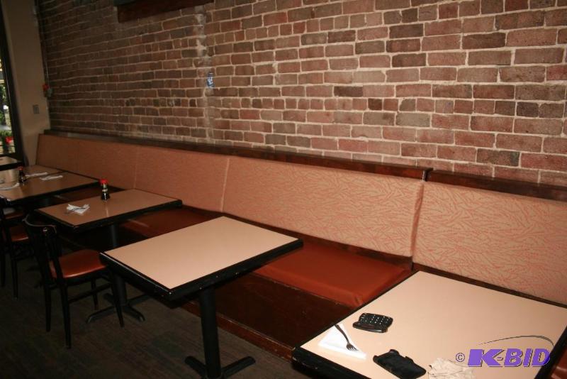 lot 24 image: 3 30x30 Square Tables