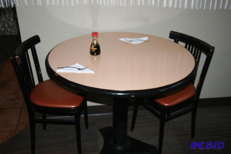 lot 37 image: Table and 2 Chairs