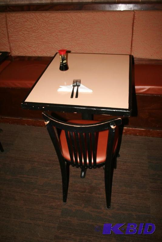 lot 38 image: Table and 2 Chairs