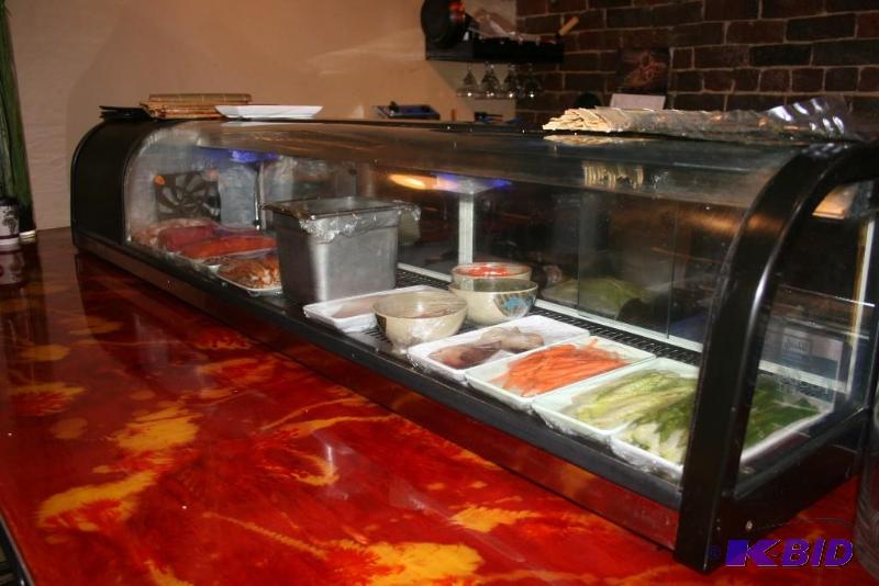 lot 4 image: 3 Sushi Display Coolers