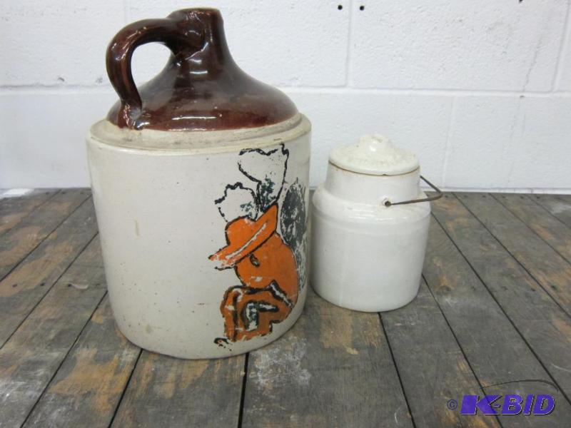 Ceramic Jug and Cookie Jar