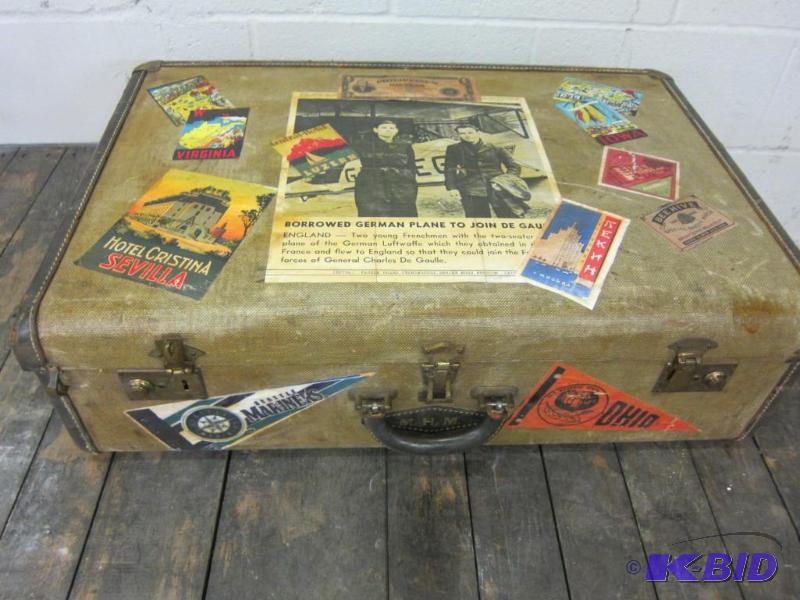 Well Traveled Suitcase