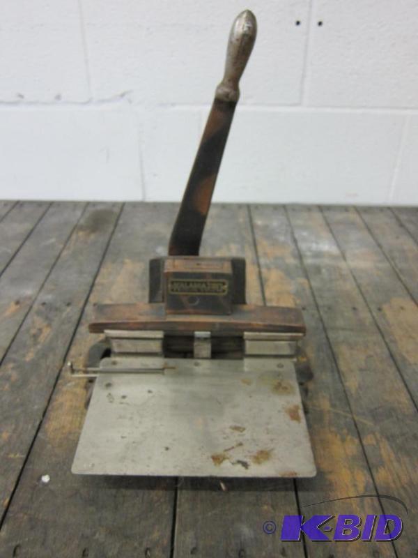 Antique Kalamazoo Paper Punch