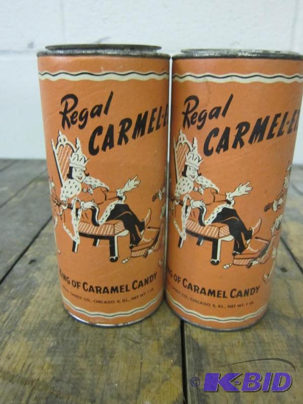 2 Antique Candy Containers