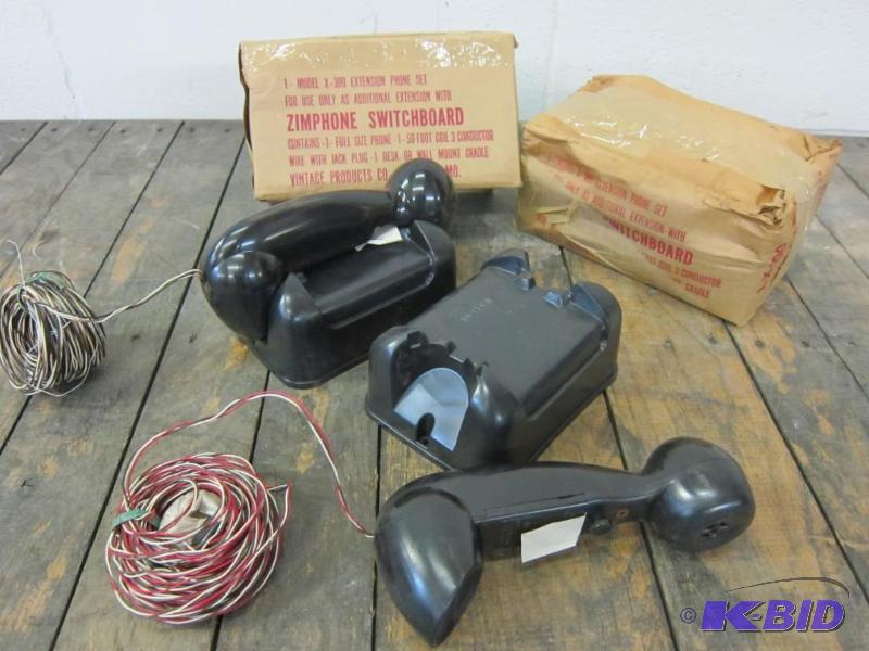4 Zimphone Switchboard Phones