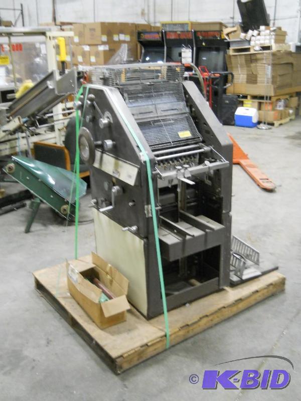 lot 1 image: AB Dick 9805 Offset Printing Press