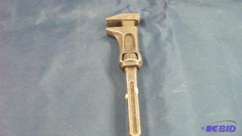 lot 33 image: 9 inch monkey wrench...
