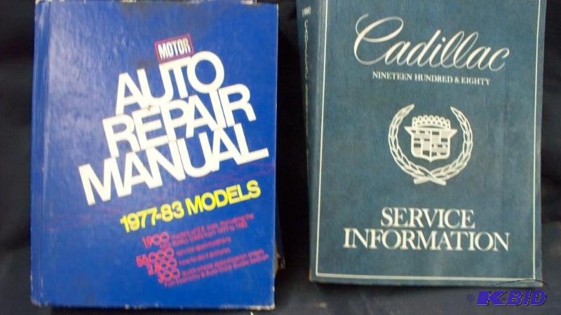 lot 42 image: Repair manuals...