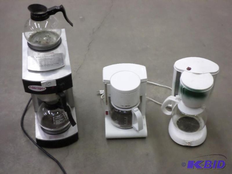 Lot Of (3) Coffee Makers...