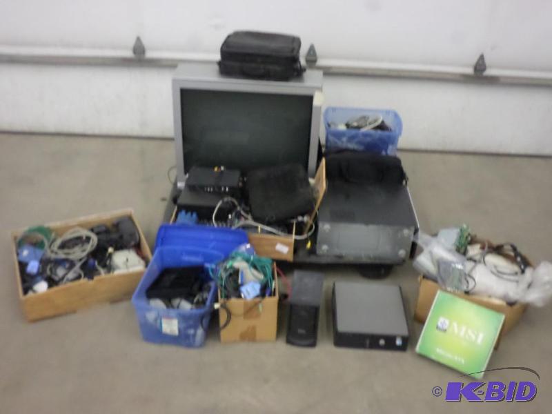 Pallet Lot Television, Computer Bag, Compute...