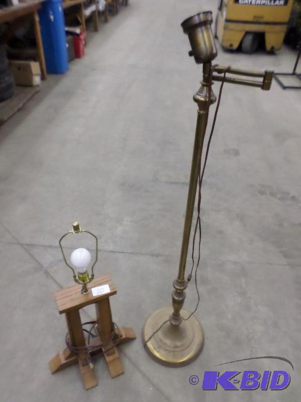 (2) Vintage Lamps...