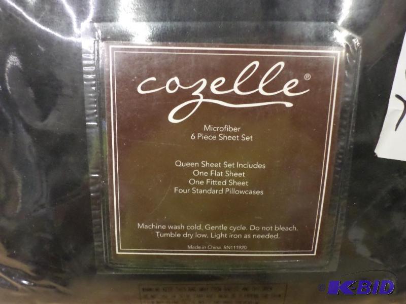 New Cazelle 6-Piece Microfiber Queen Sized Sh...