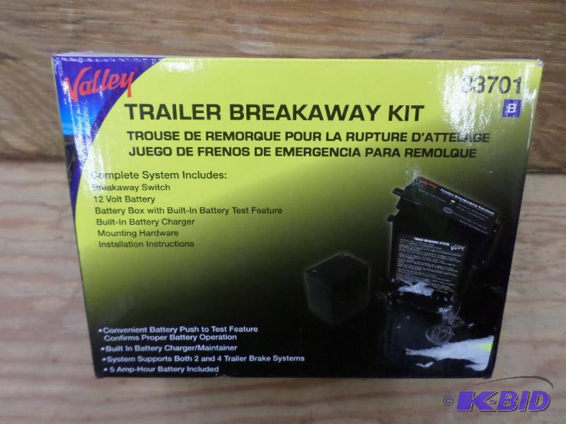 New Valley 33701 Trailer Breakaway Kit...