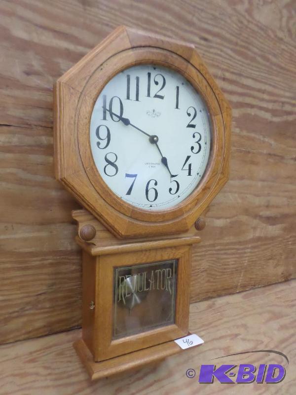 Westminster Chime Regulator Clock, Nice Condi...