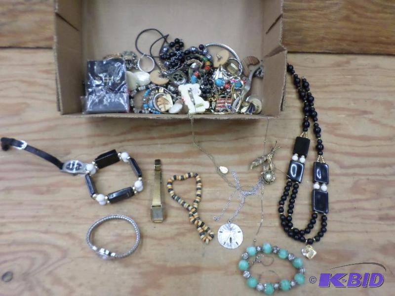 Box Lot Of Misc Costume Jewlery...