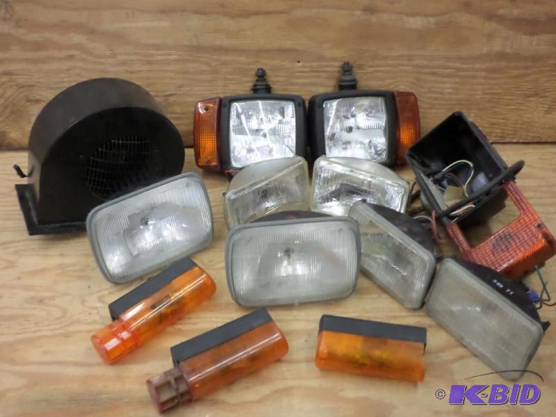 Box Of Automotive Lights &amp 4&quot Squirr...