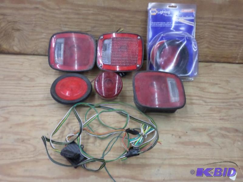 Box Of 12Volt Trailer Lights...
