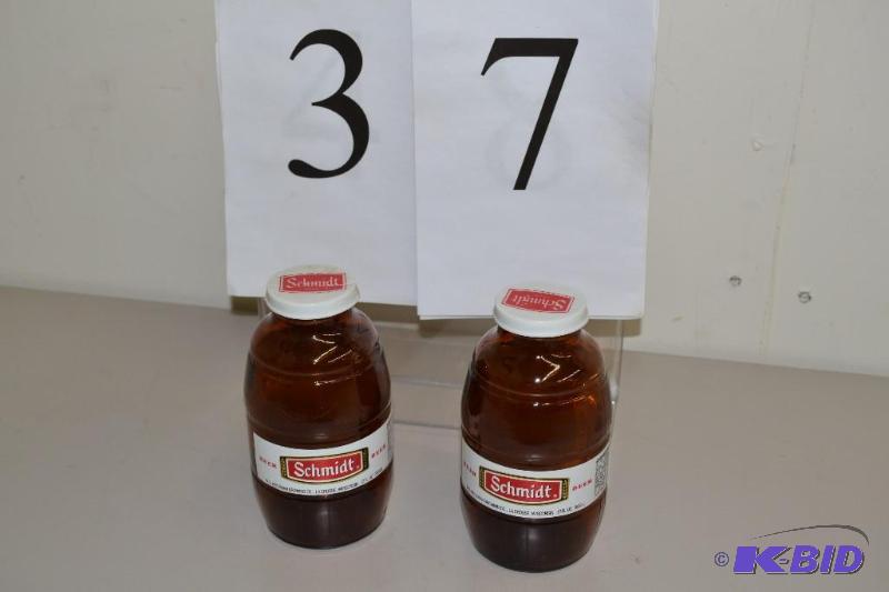 lot 37 image: Schmidt Beer glass Salt & Pepper set