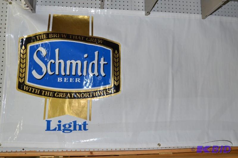 lot 5 image: Schmitt Beer Light banner