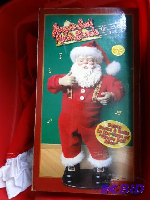 lot 177 image: Jingle Bell Rock Santa Three Skirt, Santa O S...