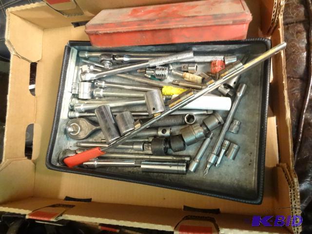lot 225 image: Misc Ratchets, Sockets, and Extensions...
