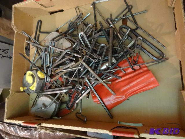 lot 226 image: Box of Misc Allen Wrenches...
