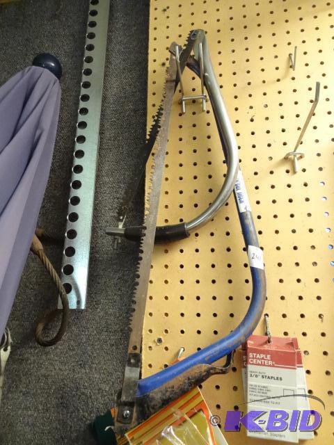 lot 241 image: 2 Bow Saws...